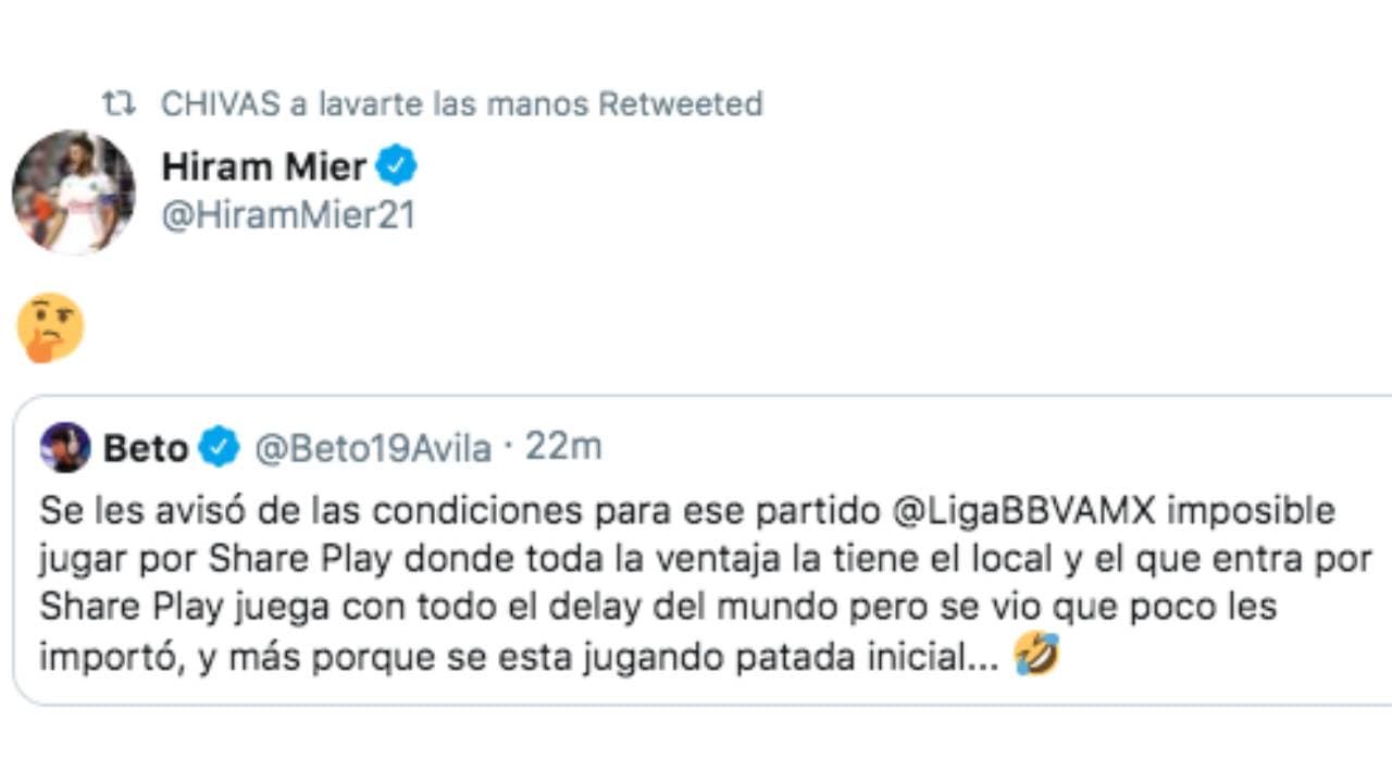 El encuentro se llevó a cabo en modo patada inicial y se compartió por share play para que se pudiera jugar a distancia.