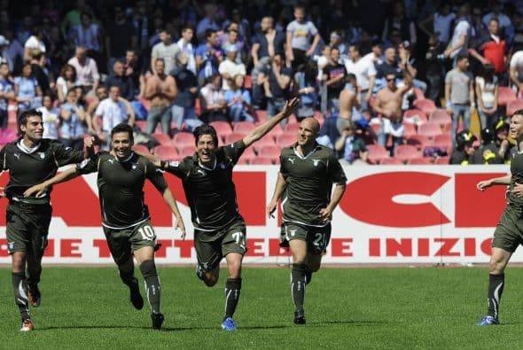 Sin embargo, un autogol de Aronica le devolvió el triunfo parcial a Lazio.