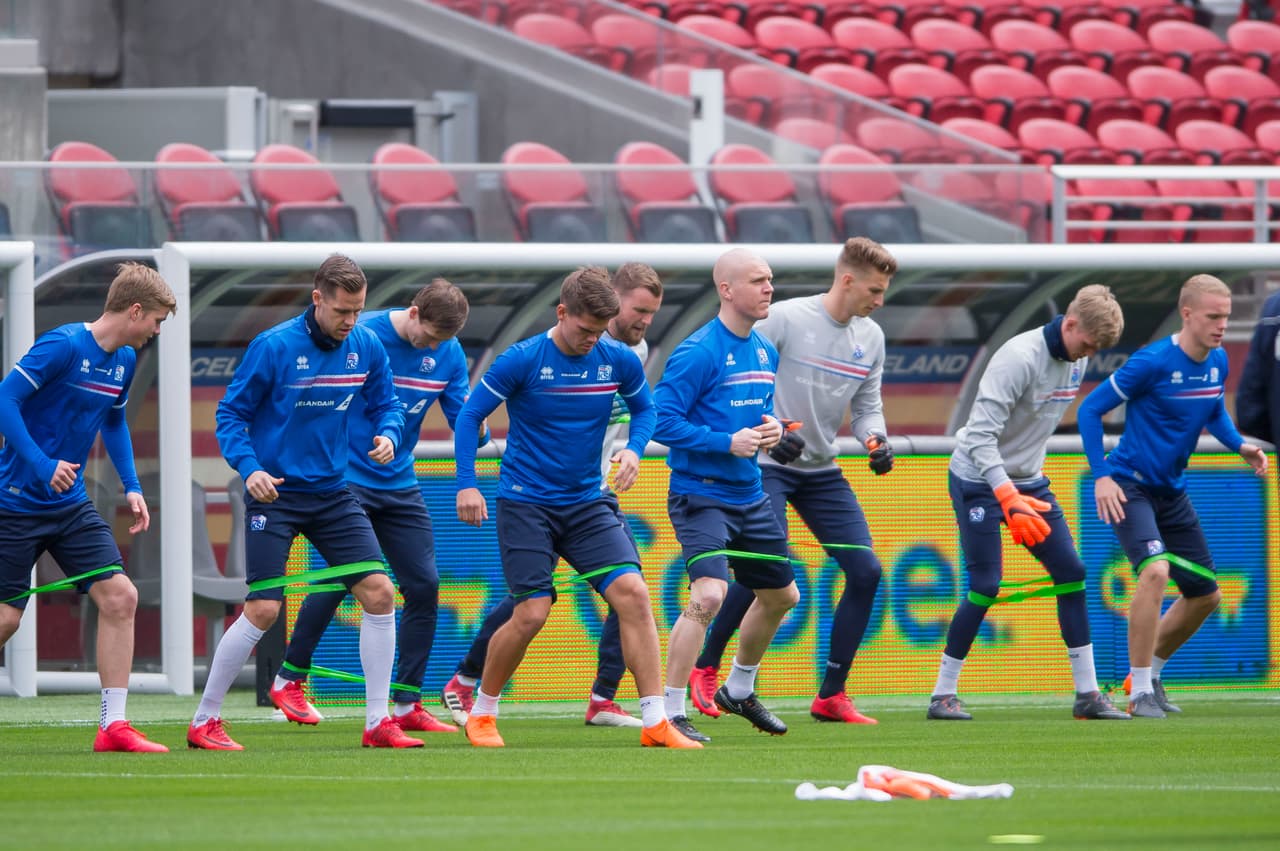 Islandia hizo sus últimos ajustes para su partido contra México, un amistoso que les servirá para medir sus fuerzas con miras al choque contra Argentina en el Mundial Rusia 2018.