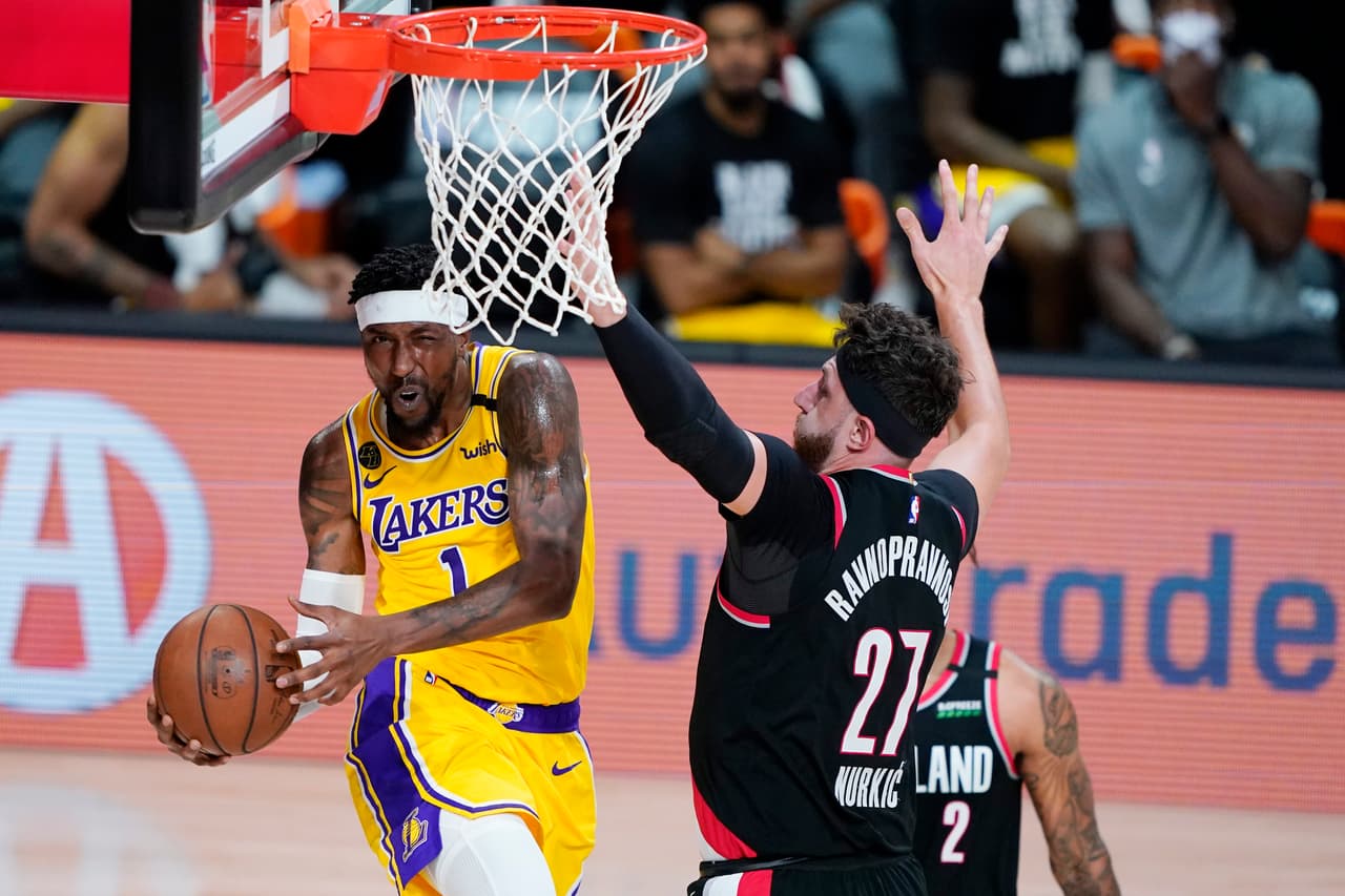 Los números de Kentavious Caldwell-Pope ayudaron a que los angelinos se vieran fortalecidos: 14 puntos con 4-9 en triples en este último partido.