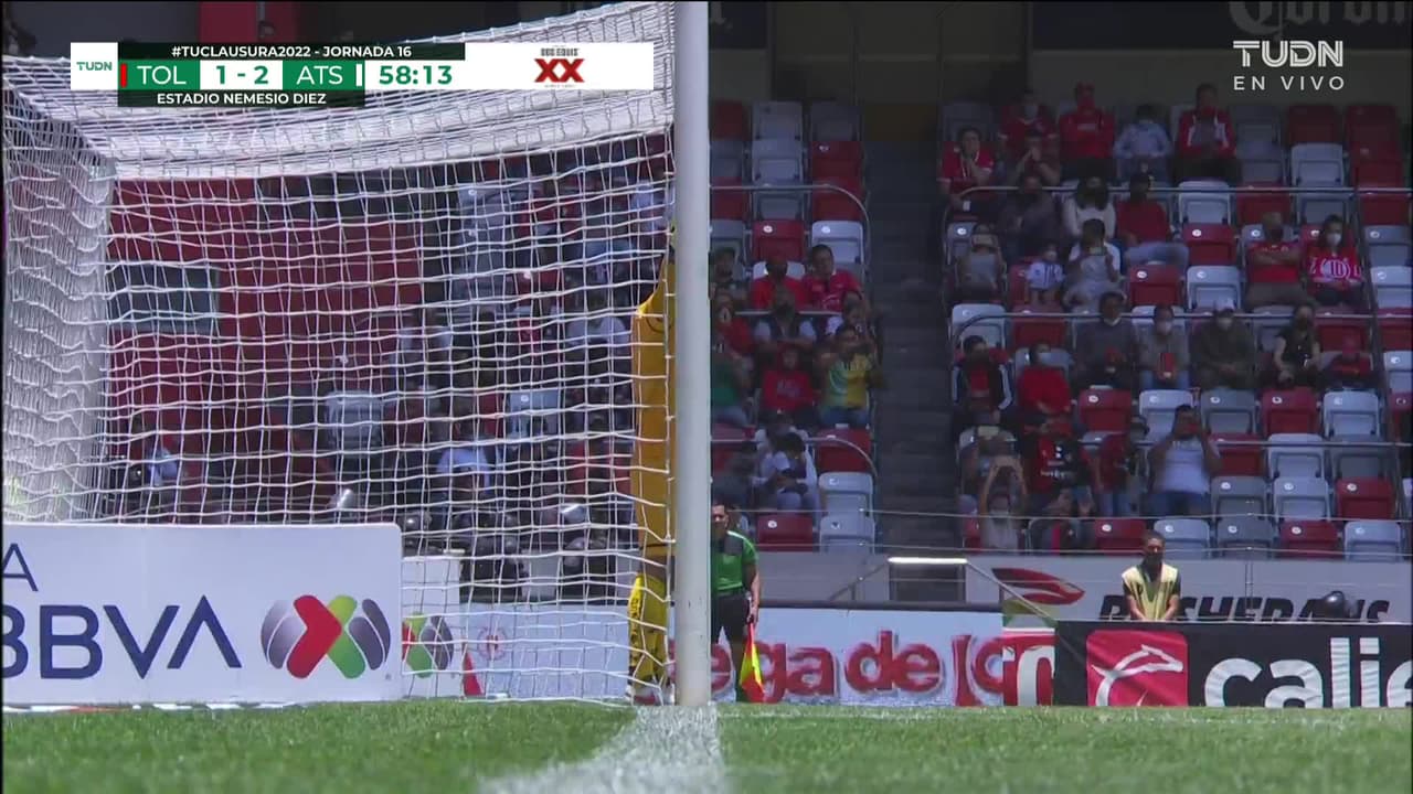 ¡GOOOL! Julio Furch anota para Atlas.