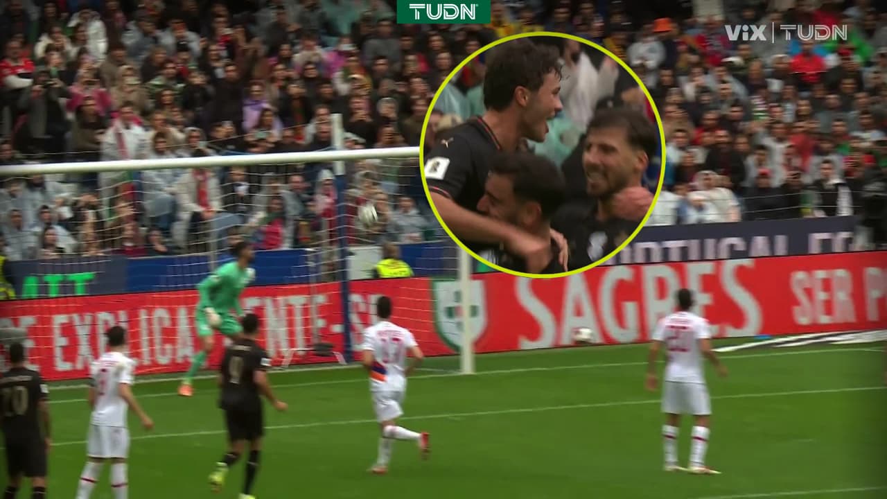 ¡Brutal golazo de João Neves! Como con la mano al ángulo