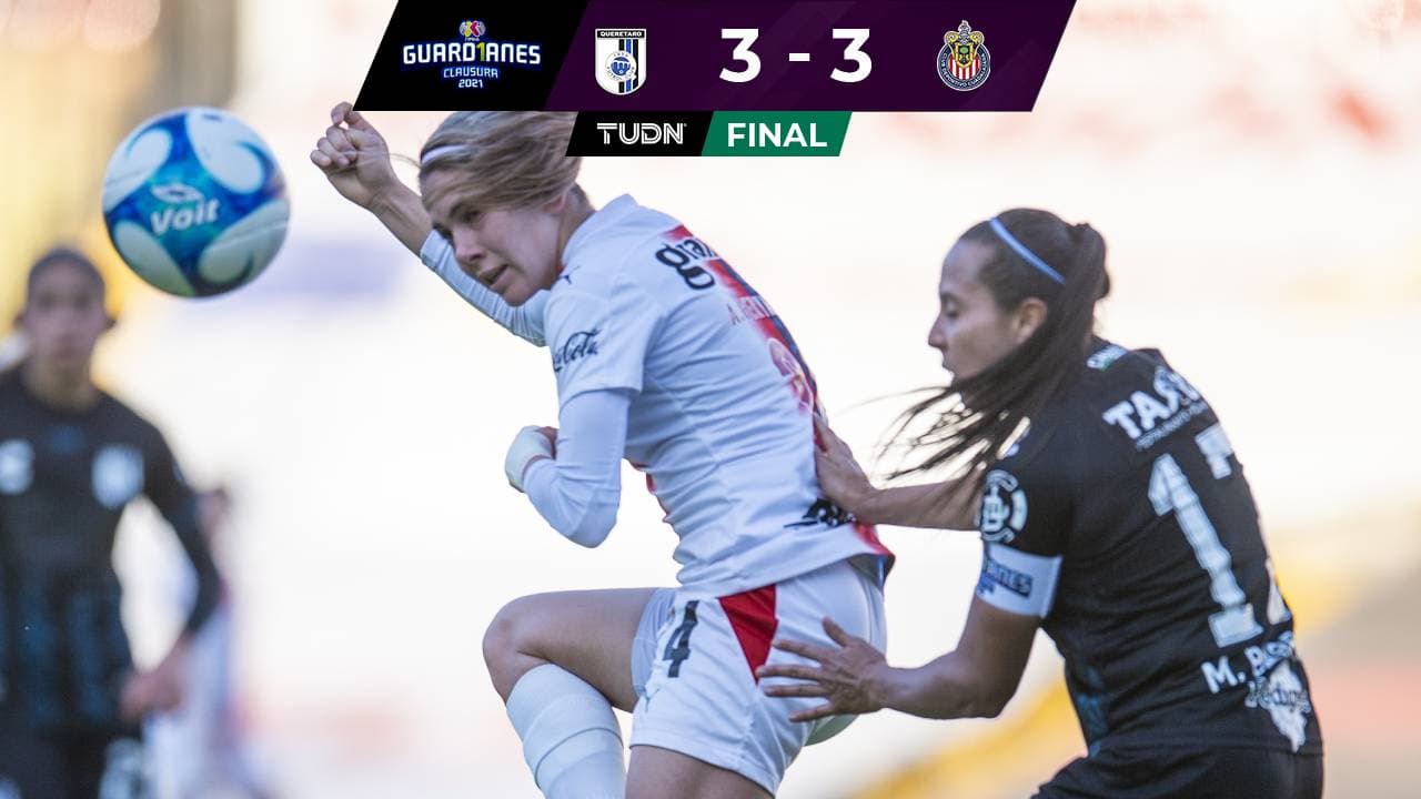 Gallos Femenil y Chivas Femenil suman su primer empate