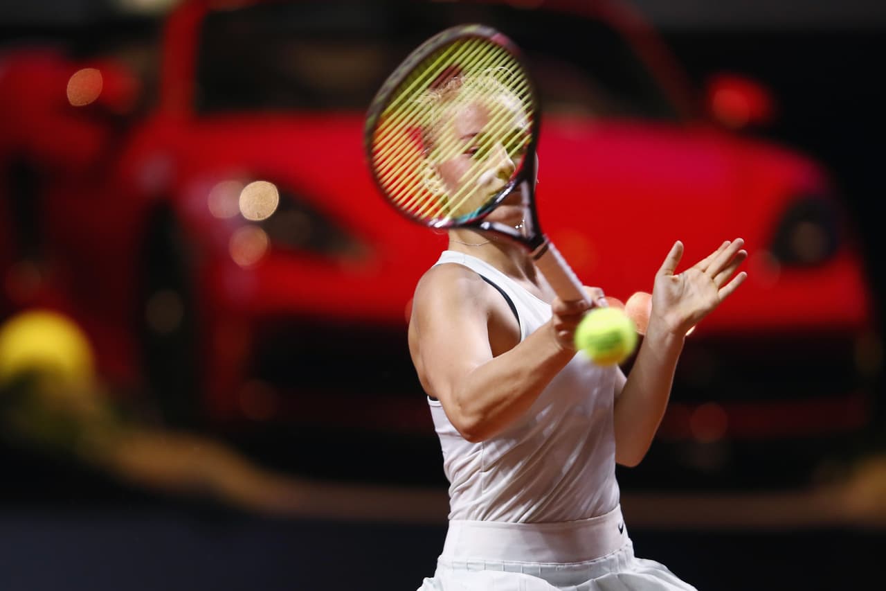 La potencia es una de las características en el juego de la ucraniana, algo que ya dejó plasmado en el WTA Porsche Grand Prix en Stuttgart (Alemania).