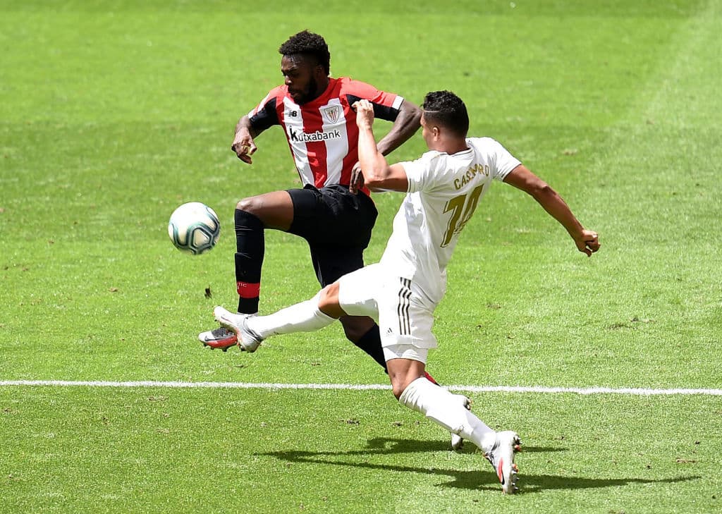 El Real Madrid logra conseguir los puntos en el nuevo San Mamés y se queda centímetros de coronarse con el título de La Liga.