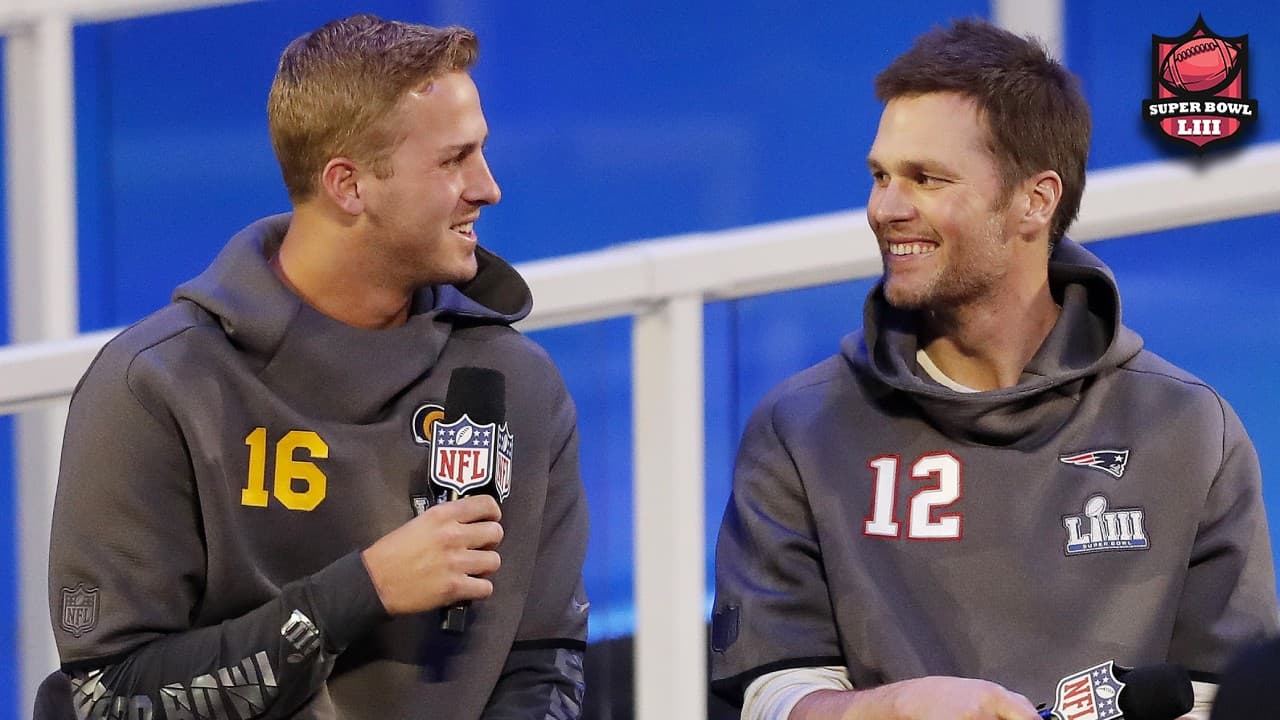 Puro respeto y 'buena vibra' en encuentro entre Rams y Patriots en el Opening Night