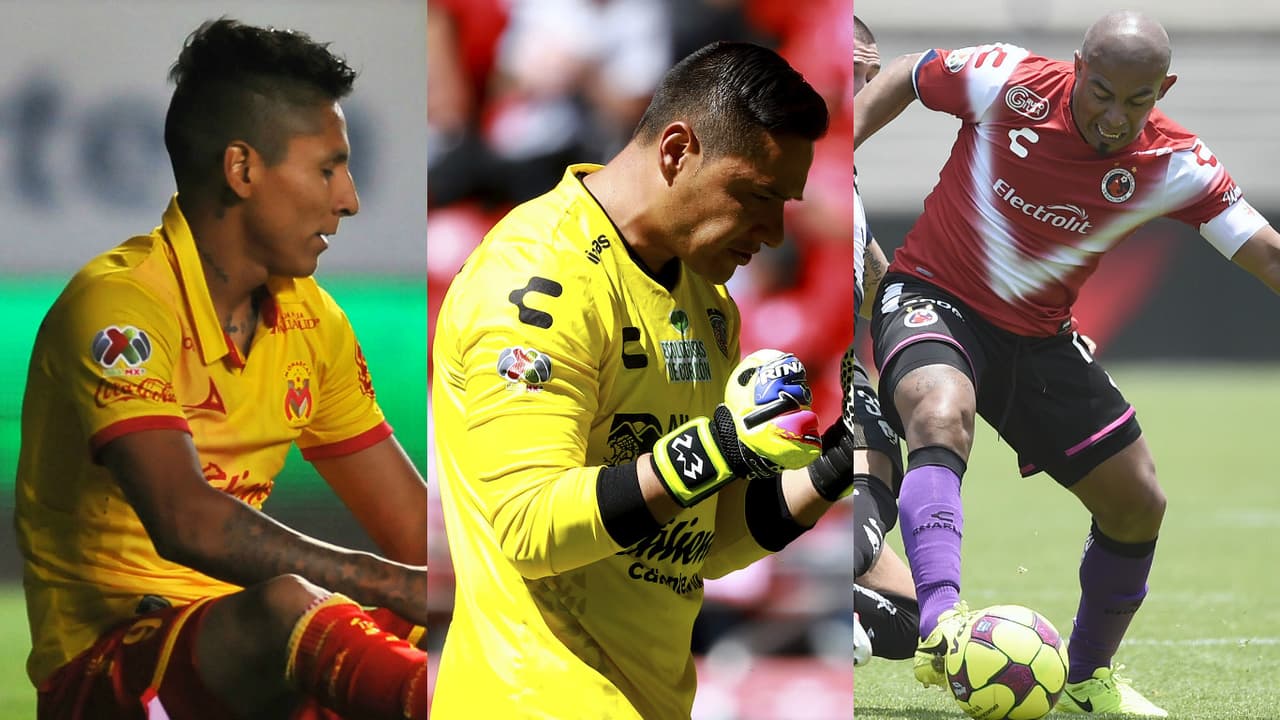 Con brillo en el fútbol mexicano, estos jugadores hacen parte de los equipos que están en posiciones de descenso. Si bien algunos se salvarán, es cierto que de esta lista algunos terminarán en la pelea de la Liga de Ascenso a pesar de su renombre.