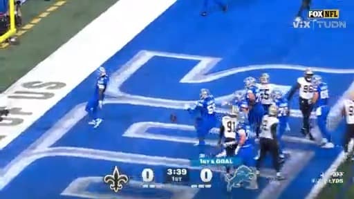 ¡El primero del año! Jahmyr Gibbs hace touchdown terrestre para Lions