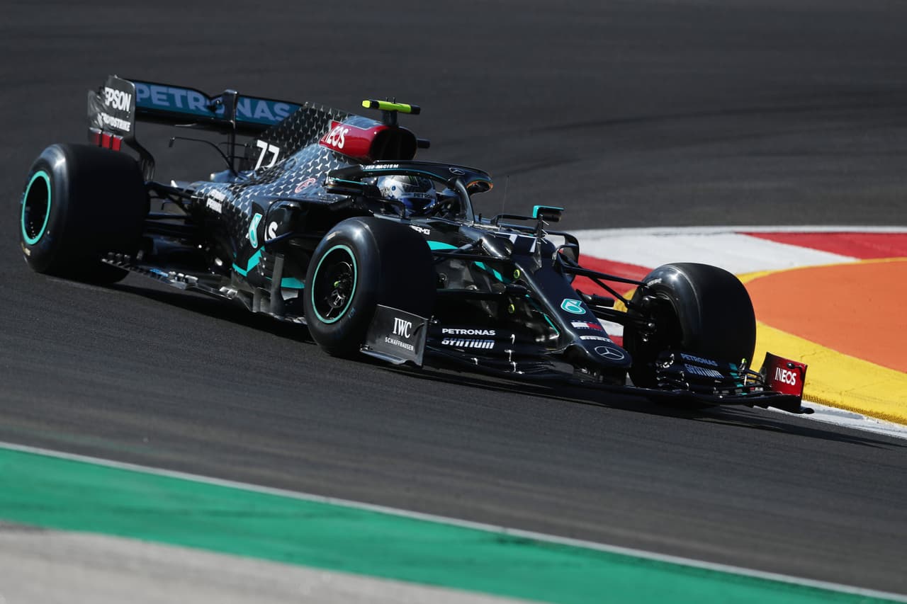 Valtteri Bottas se llevó las segundas prácticas del GP de Portugal.
