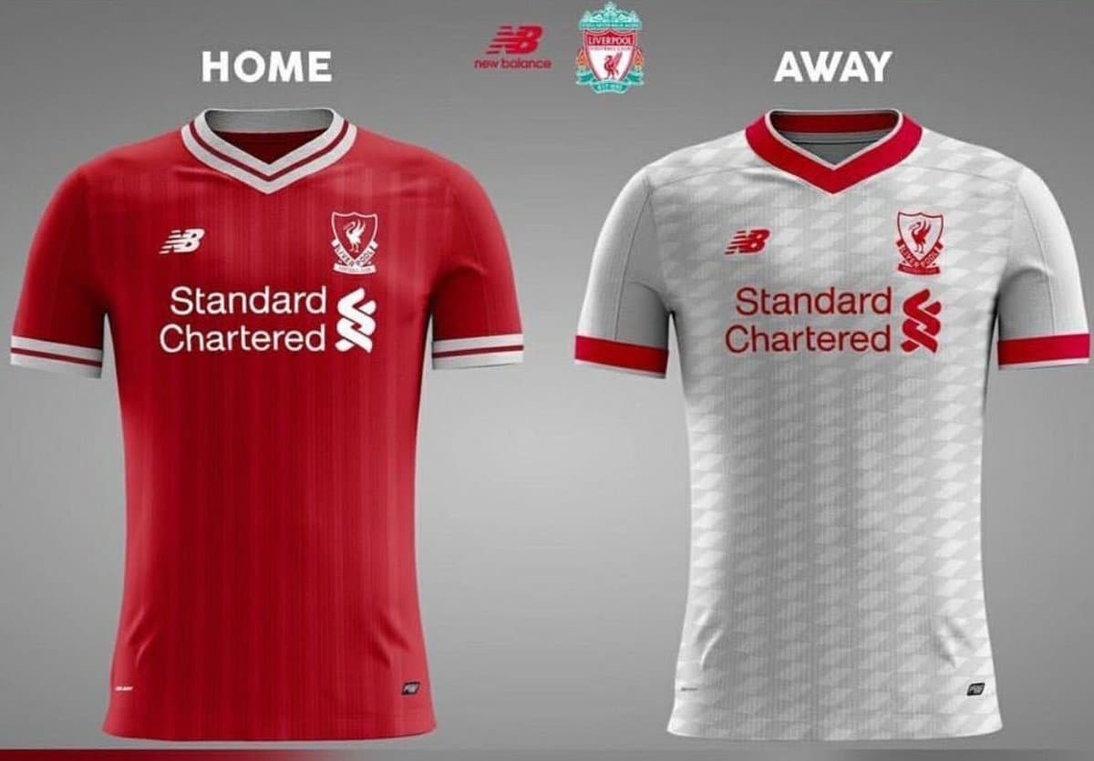 Las nuevas camisetas del Liverpool están rompiéndola en las redes sociales.