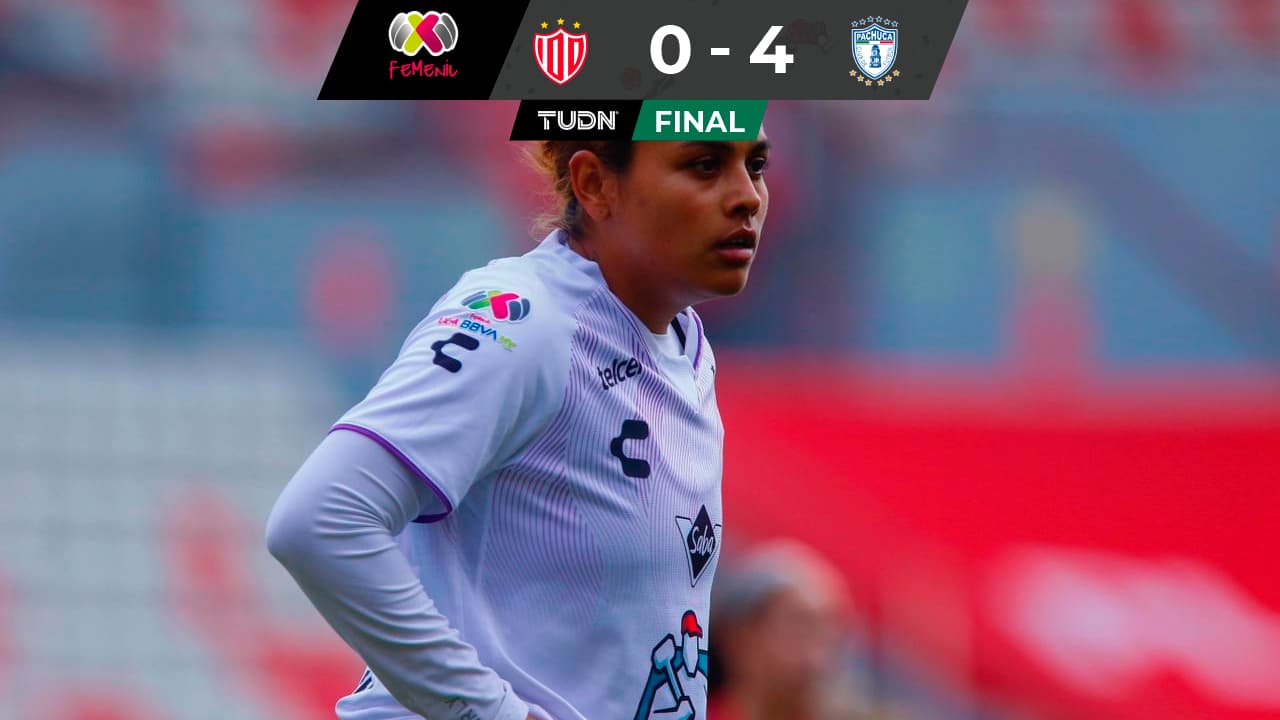 Pachuca Femenil golea a Necaxa a domicilio
