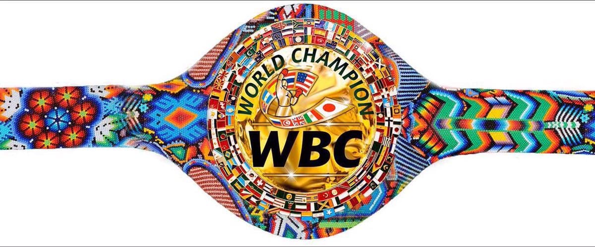 Cinturón con arte huichol se entregará al ganador de 'Canelo' vs. Chávez Jr.