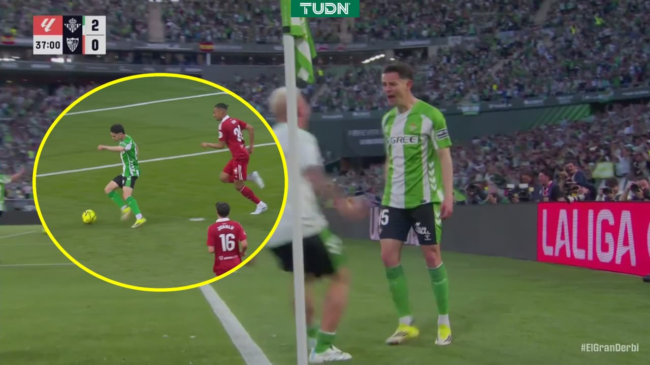 ¡De tres dedos! Así fue el primer gol de Fidalgo en España