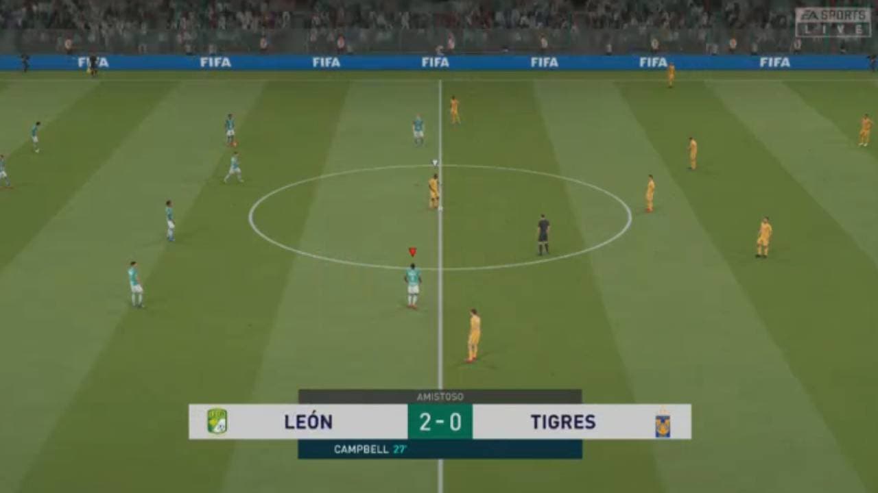 Nicolás Sosa apaleó a Francisco Venegas 4-1; León es serio candidato al primer título del futbol virtual.