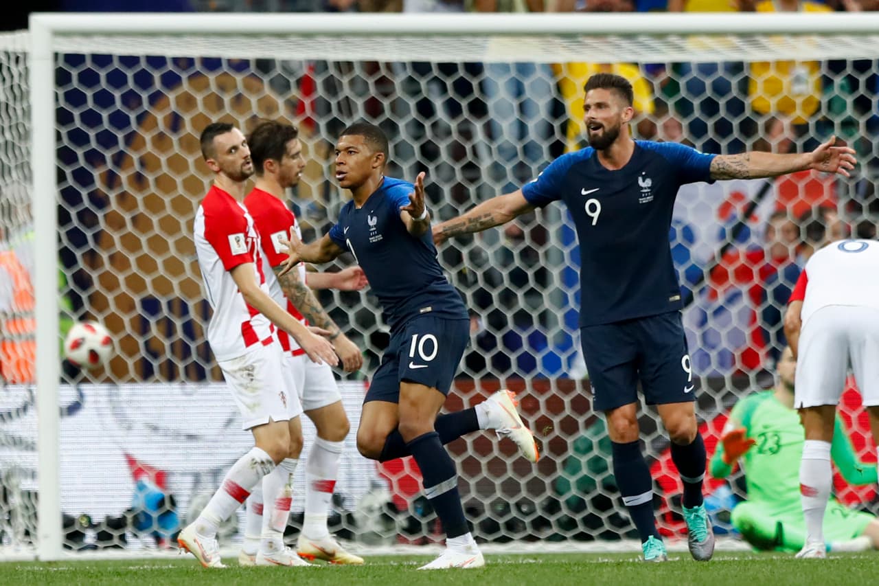 El partido más popular fue de hecho la final entre Francia y Croacia.