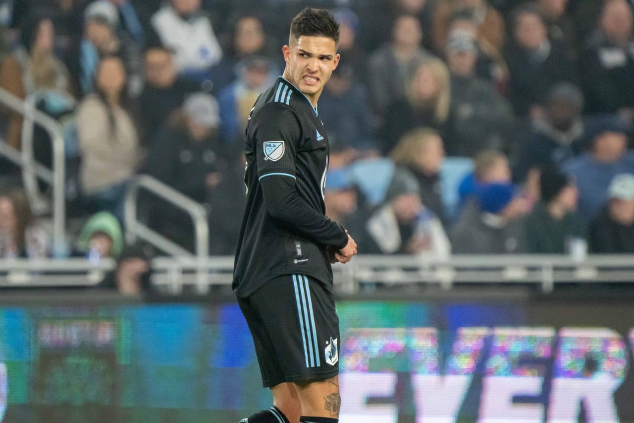 El paraguayo Luis Amarilla fue el autor del tanto de la victoria de 'los Loons'.
<br>