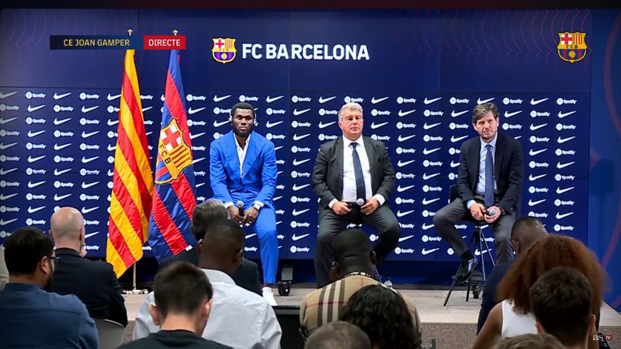 Presidente del Barça sobre Pumas: "Nos gusta mucho, lo da todo"