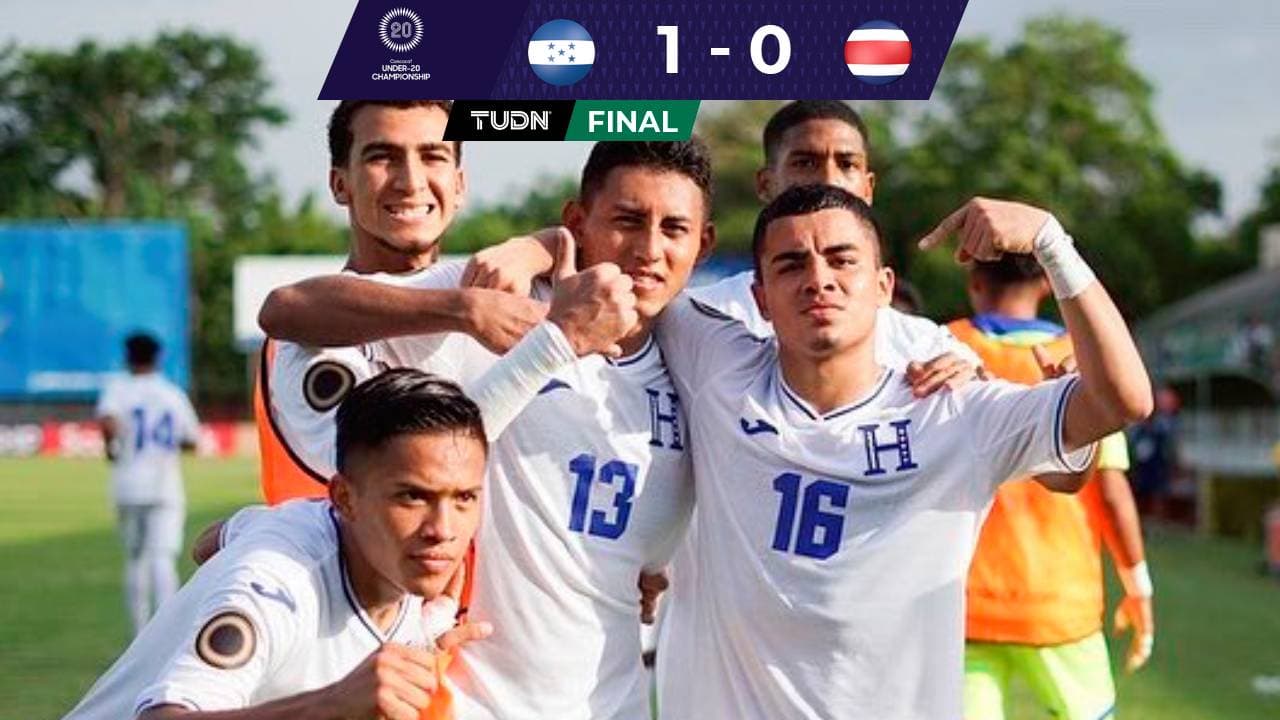 Honduras vence a Costa Rica y lleva paso perfecto en Premundial Sub-20