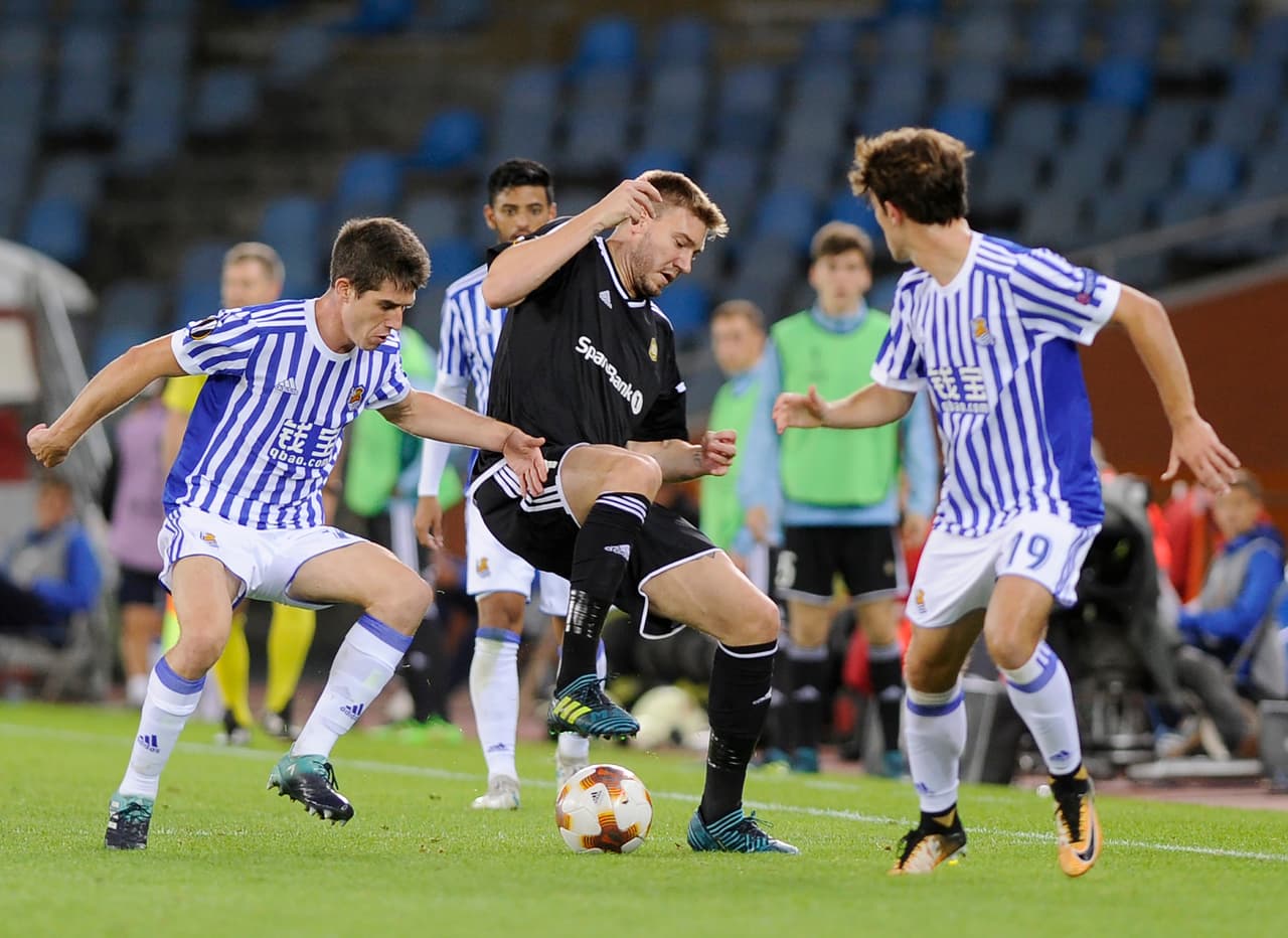 Rosenborg intentó estar a la altura, pero el equipo del mexicano Vela supo contener el ímpetu visitante.