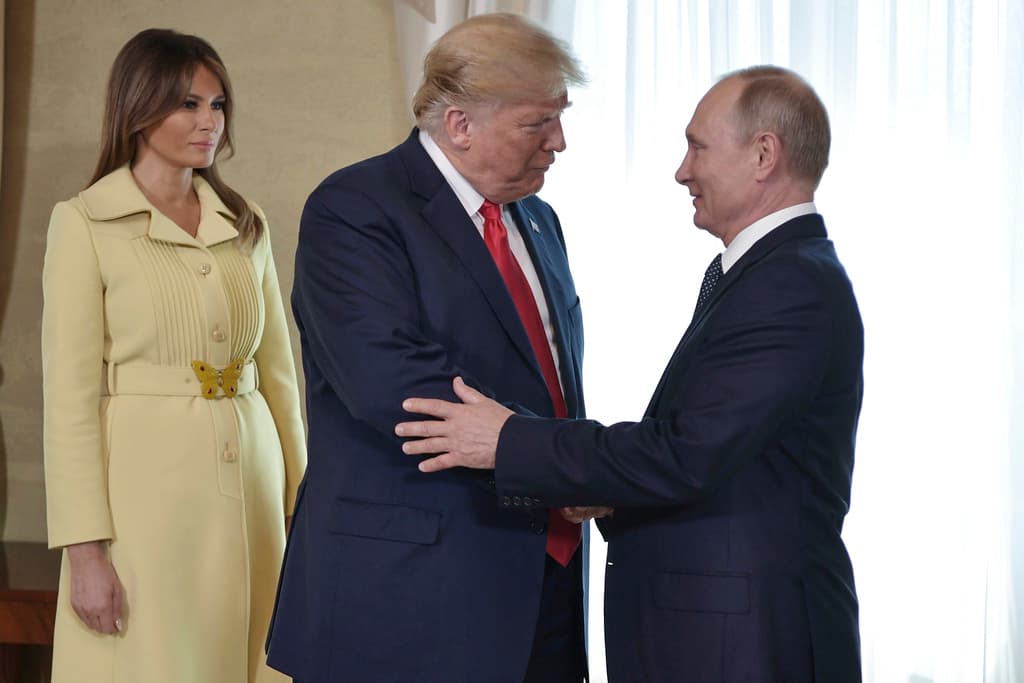 Qué dice la carta que le envió Melania Trump a Vladimir Putin