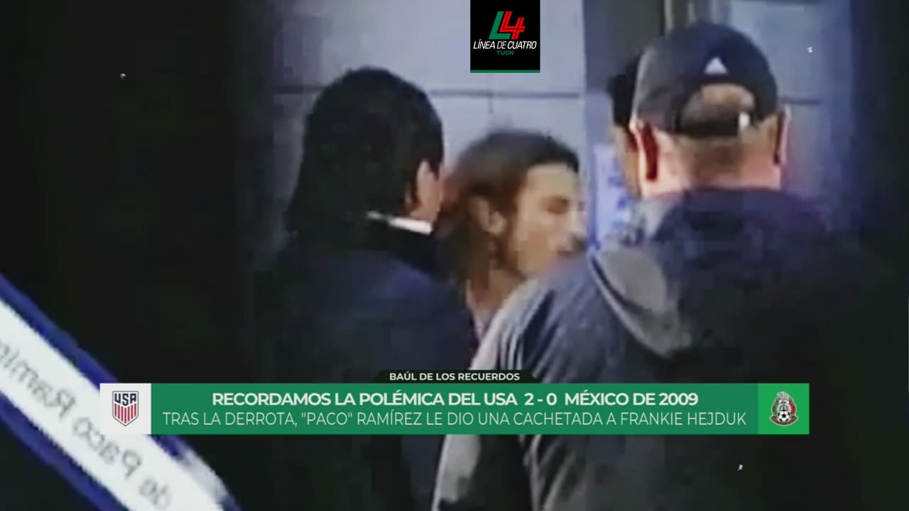 La inolvidable cachetada que Paco Ramírez dio a Frankie Hejduk