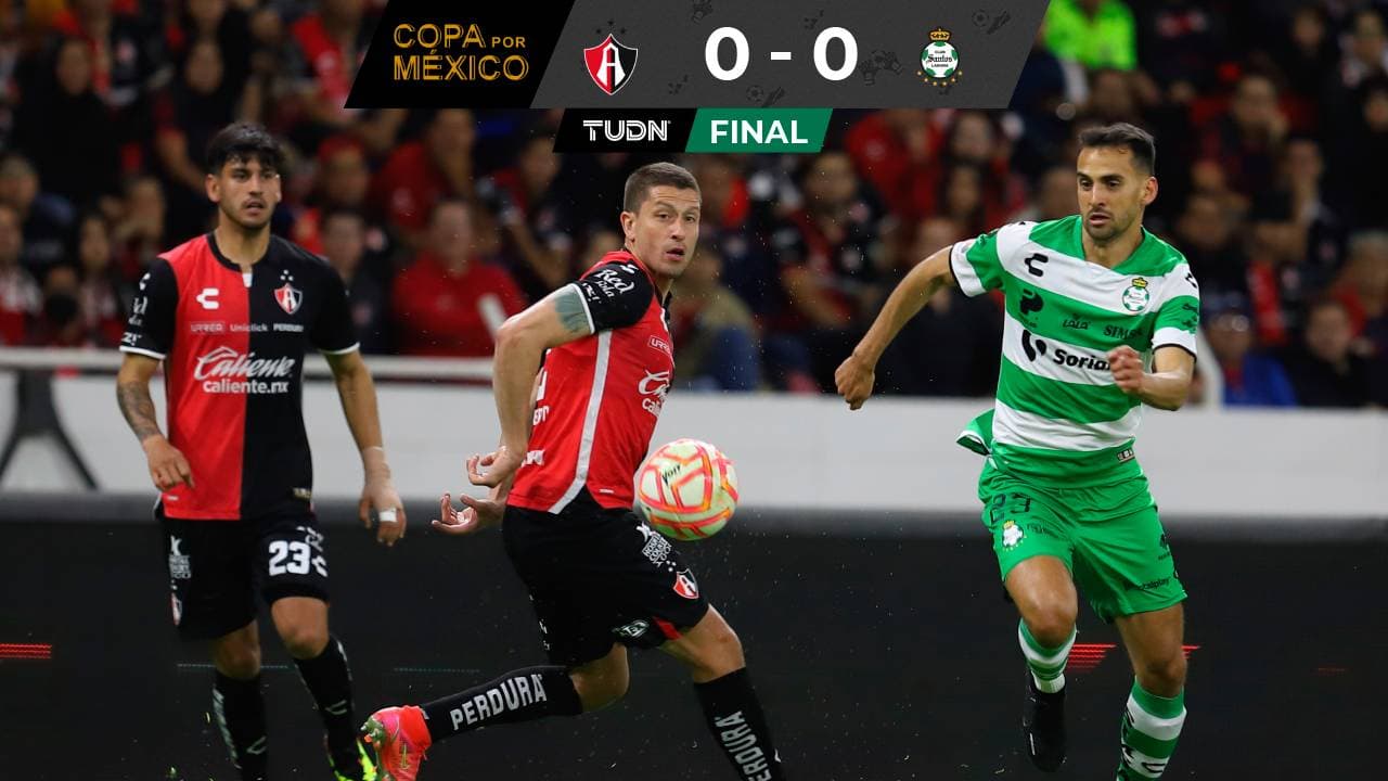 Atlas y Santos olvidan los goles y se anulan en inicio de Copa