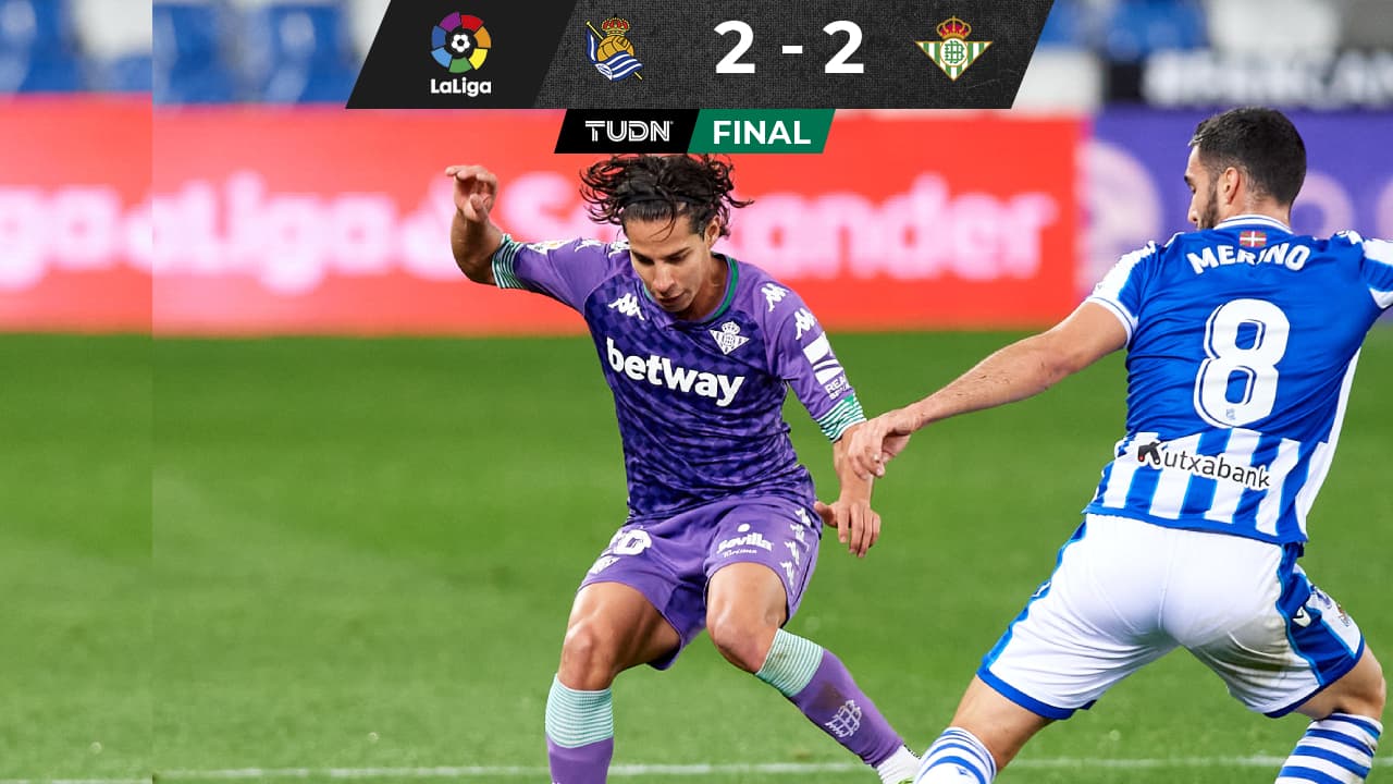 ¡Factor Joaquín! Betis rescata empate con Guardado y Lainez