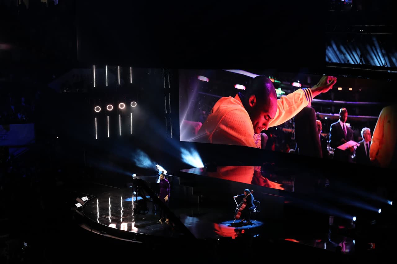 Magic inició homenaje a Kobe Bryant en el All Star Game 2020