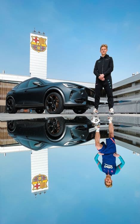 Clément Lenglet y Junior Firpo eligieron el CUPRA Ateca.