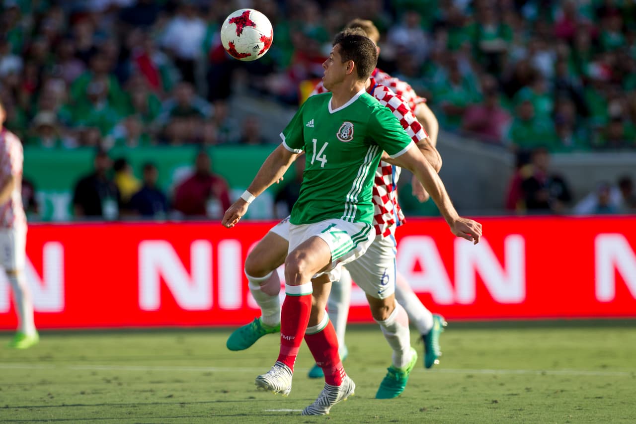 Ya en el segundo tiempo el Tri realizó seis cambios, incluída la entrada de Javier 'Chicharito' Hernández al minuto 66.