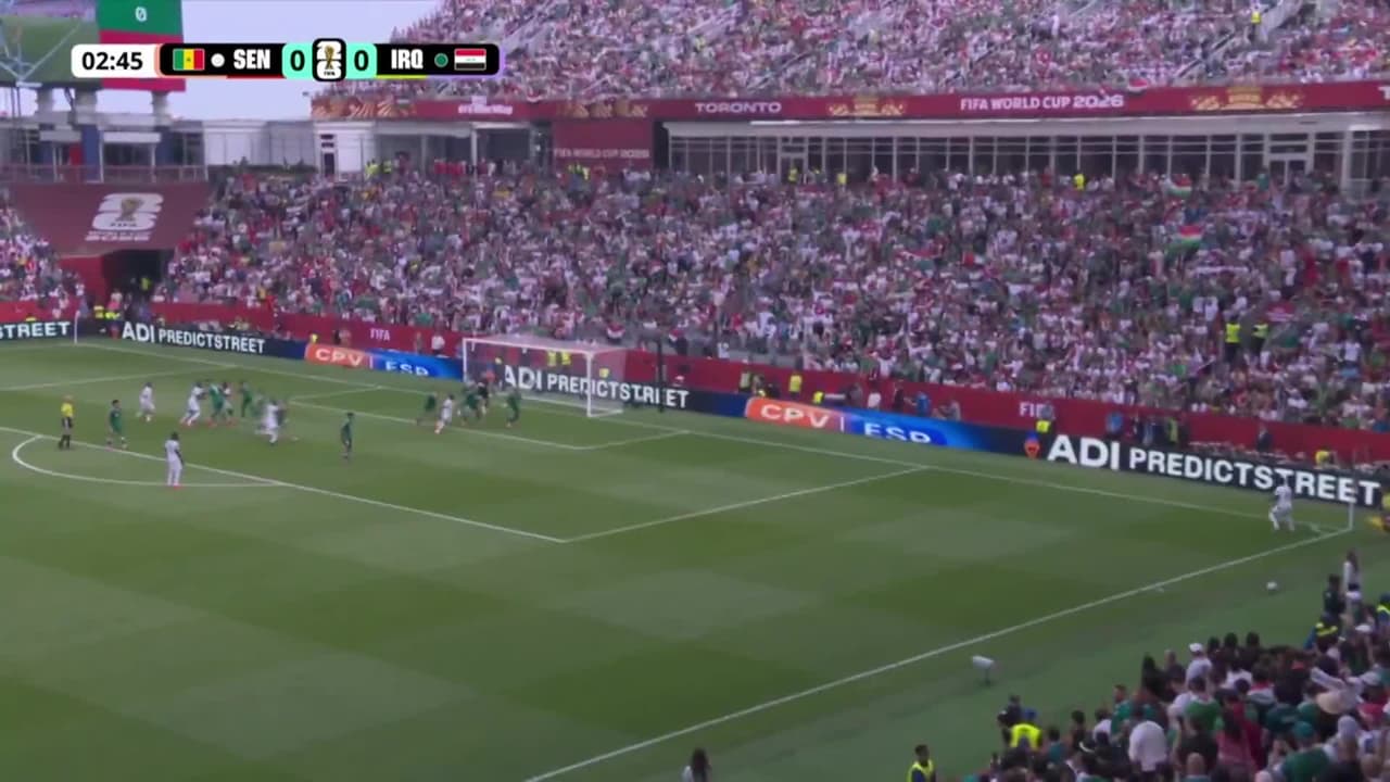 ¡GOL!  anota para Senegal. Habib Diarra
