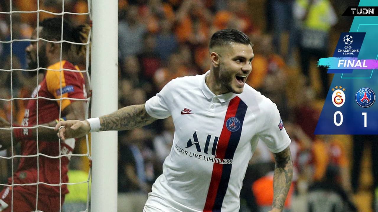 Icardi le da la victoria al PSG ante el Galatasaray