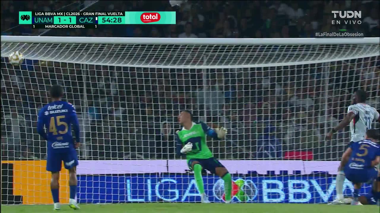 ¡AUTOGOL! de Rubén Duarte para Cruz Azul.