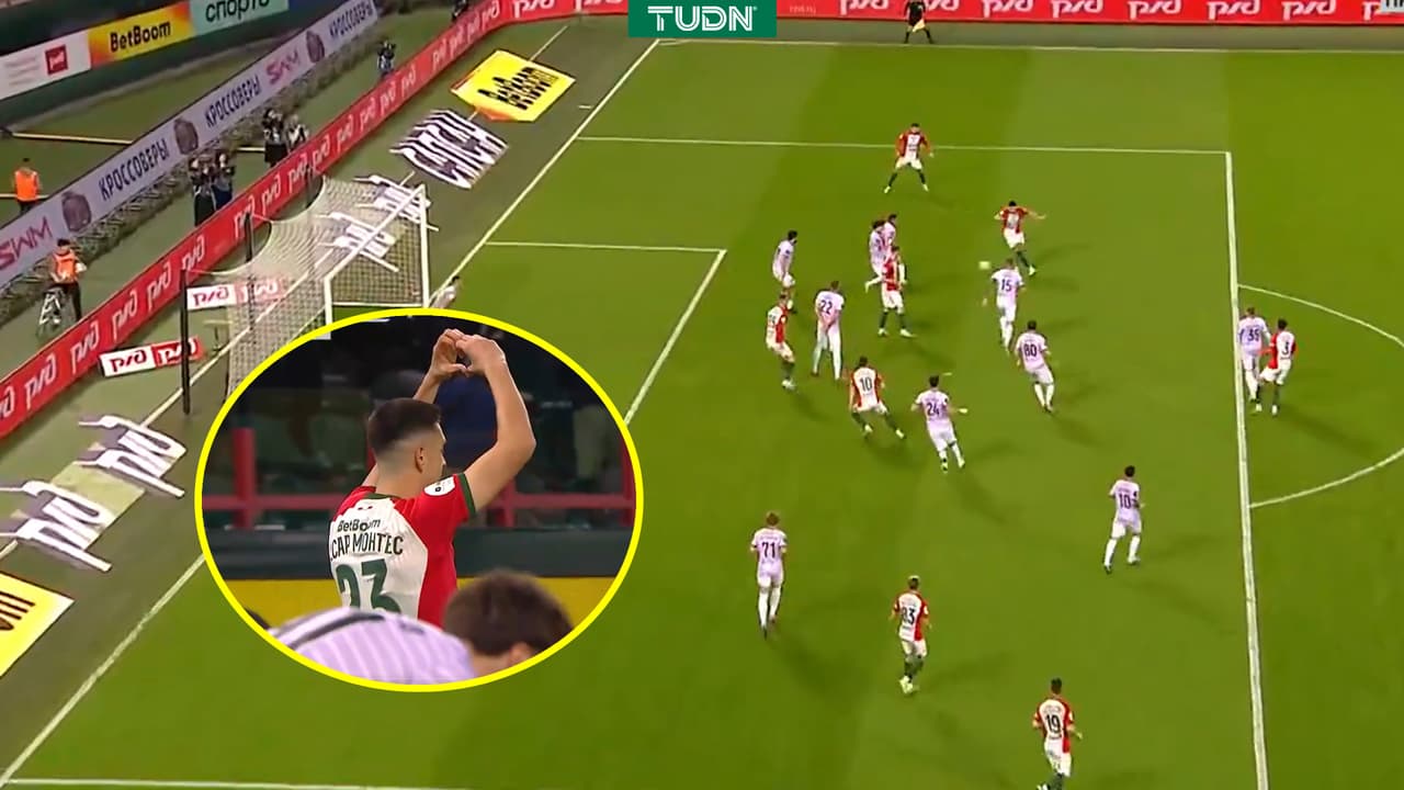 Gol de César Montes con Lokomotiv tras superar su lesión
