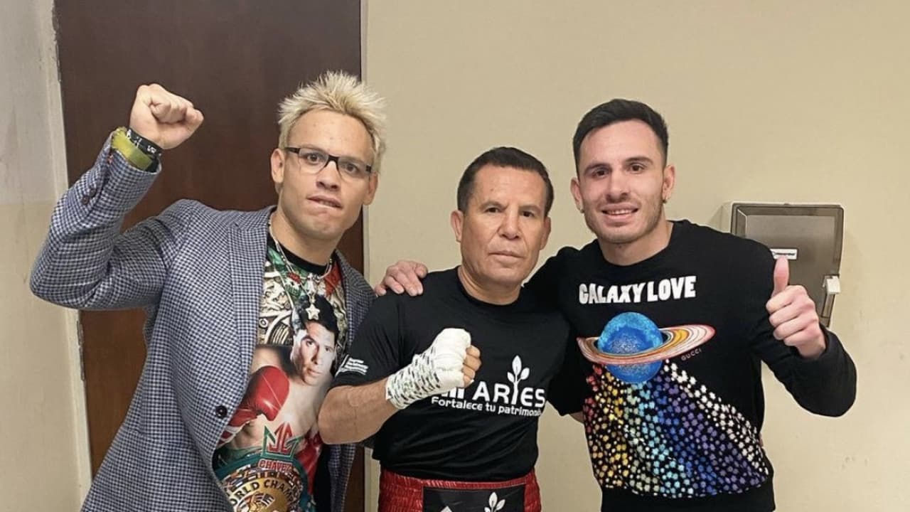 'Canelo' subió al escenario con J Balvin y la gente enloqueció