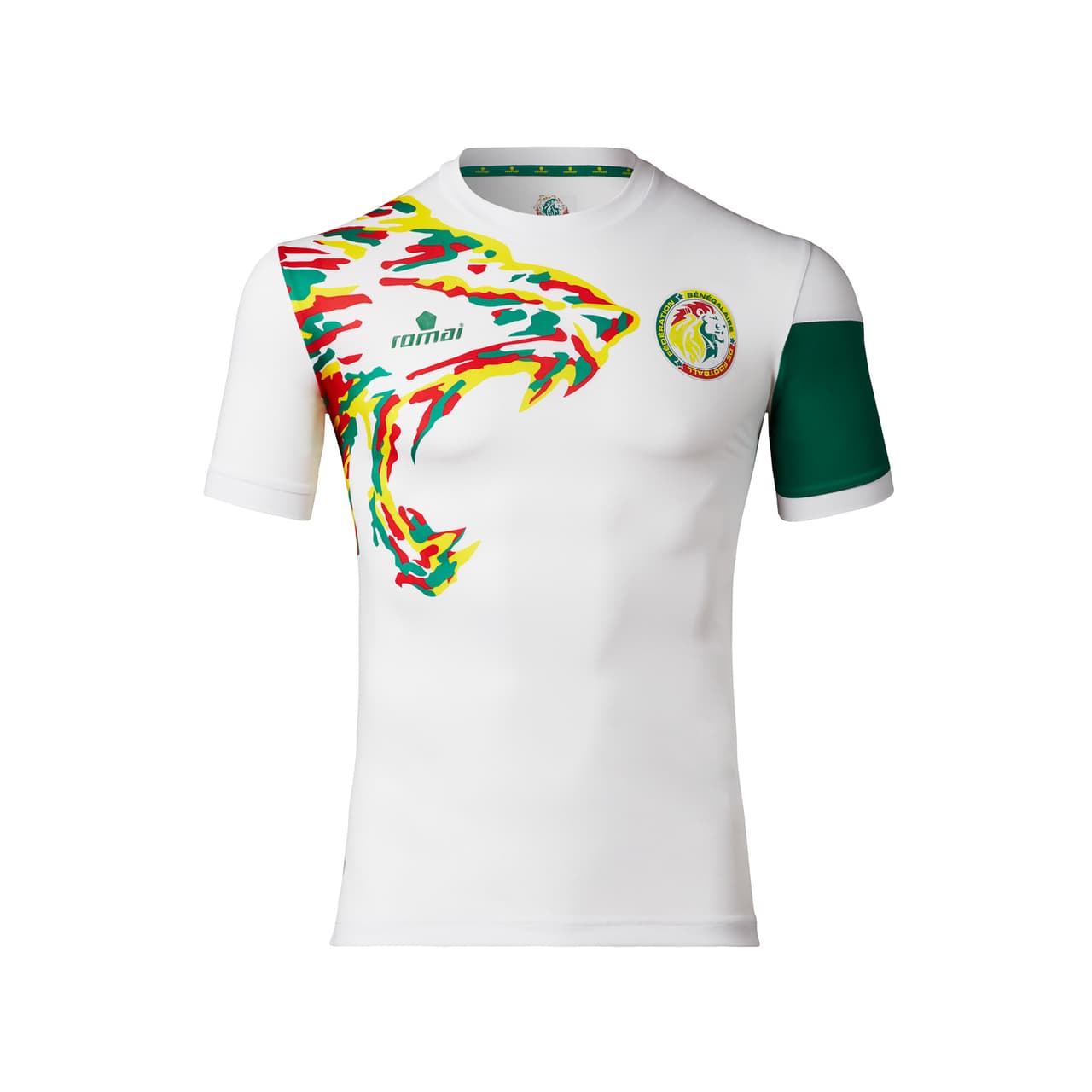 Pero sin duda, una de las más hermosas que han vestido los 
<b>senegaleses </b>fue la del 2017, diseñada por la marca Romai. Una prenda bellísima para los Leones de la Teranga.