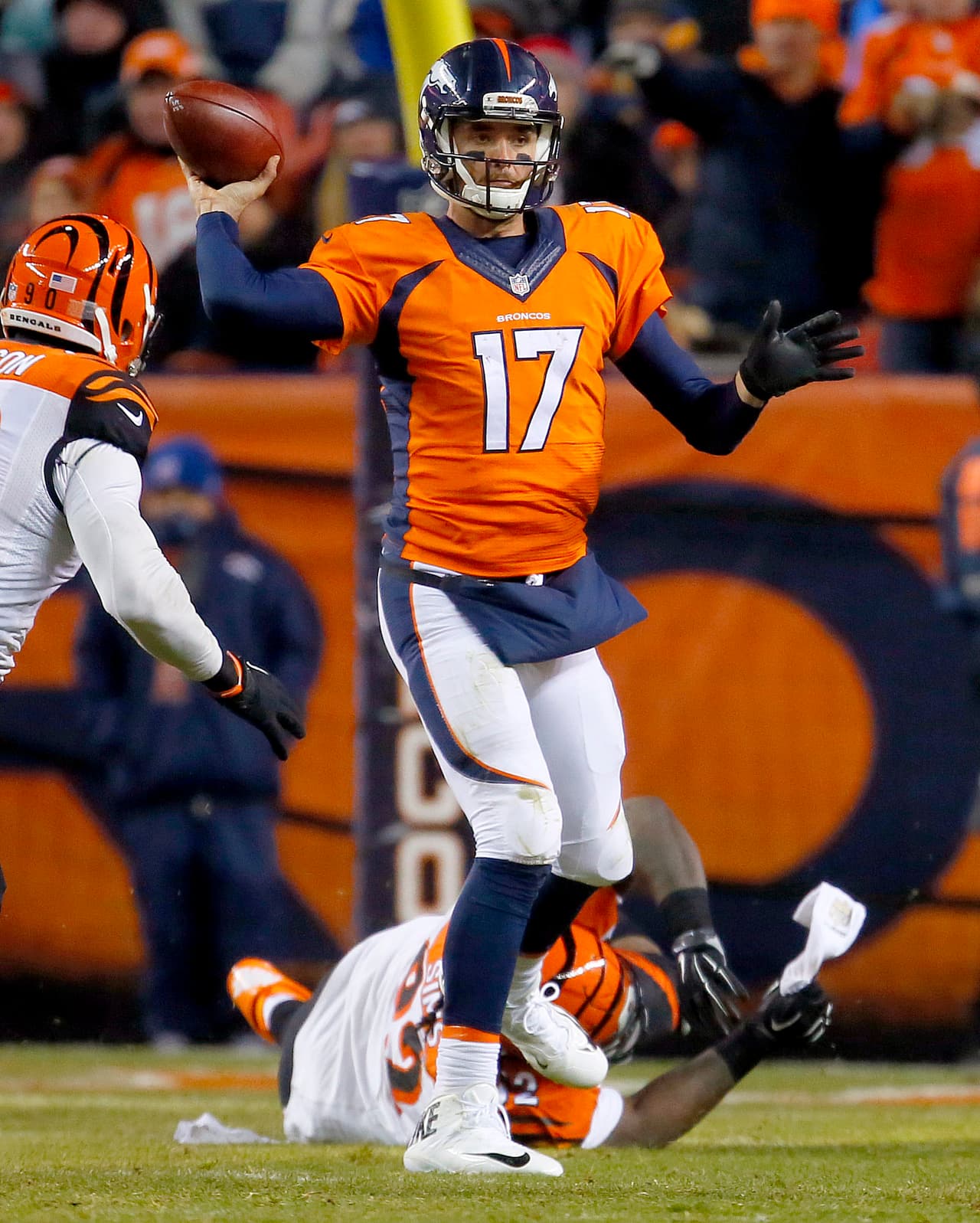 Los Broncos están de regreso a los playoffs tras un tiempo extra de suspenso ganando a los Bengals 20-17.