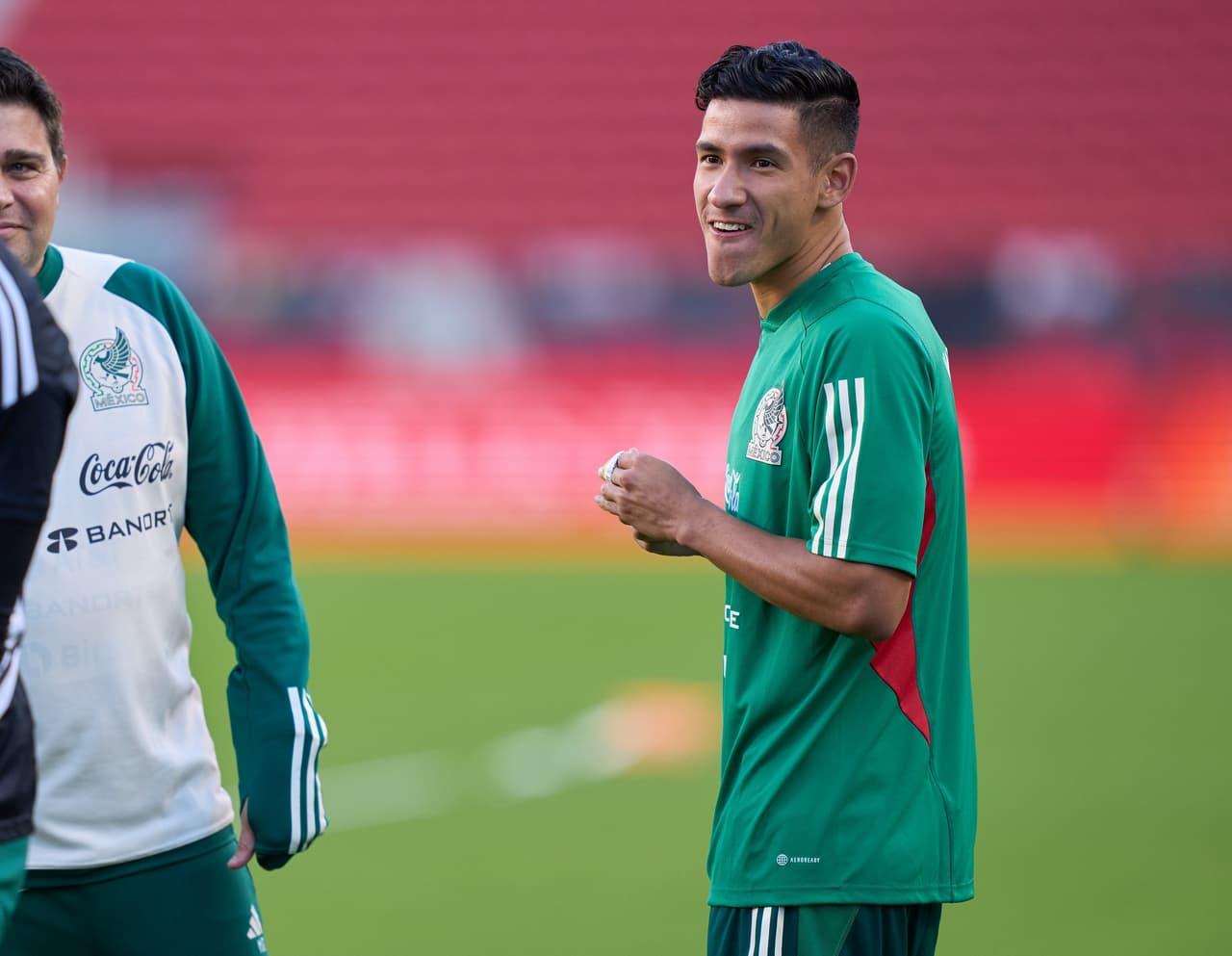 Uriel Antuna es uno de los tres elementos que se sumaron a la concentración de la Selección Mexicana en el CAR.