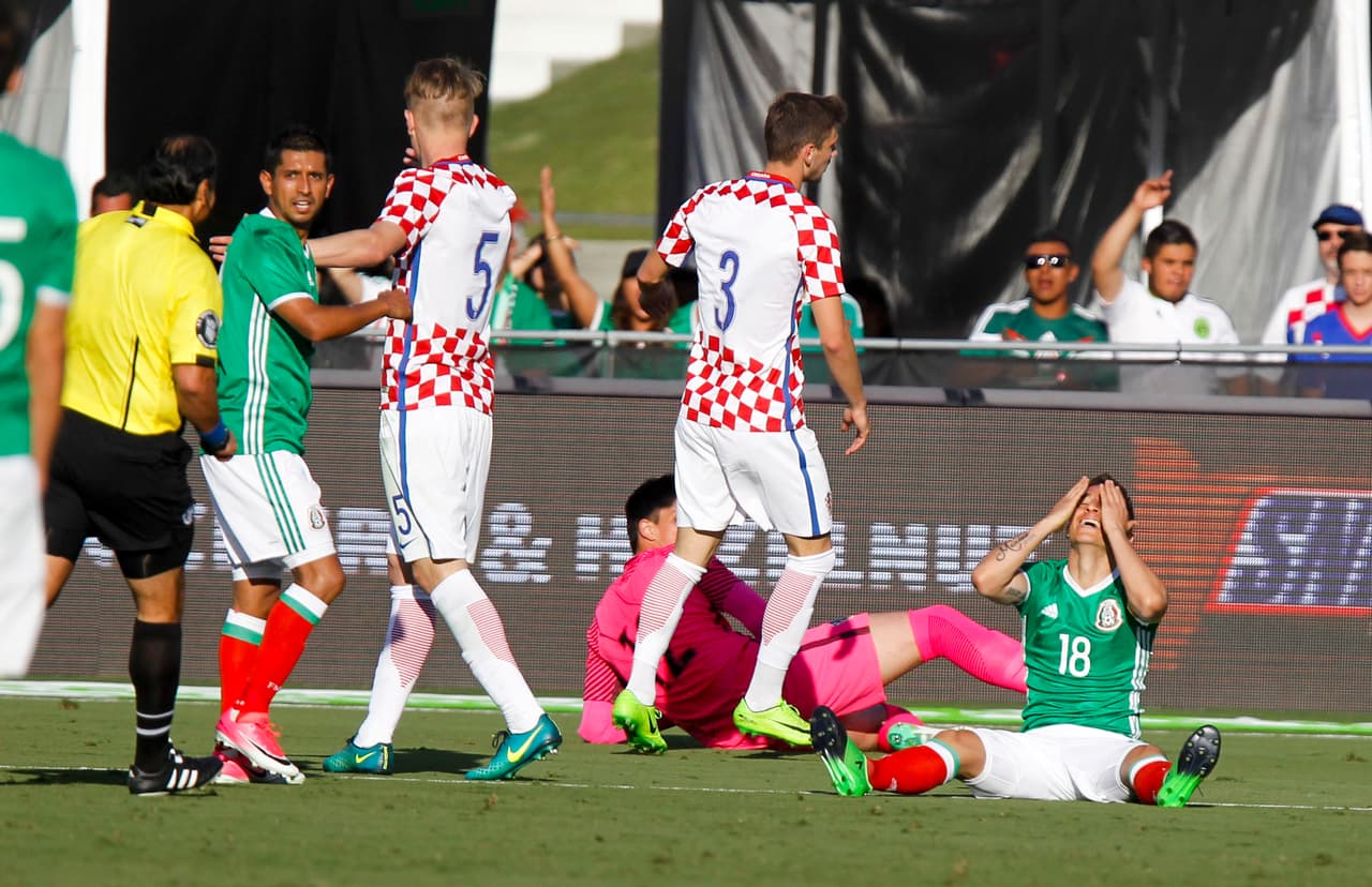27 de mayo: México cayó 2-1 contra Croacia en su primera derrota del año en un amistoso en Los Angeles.
