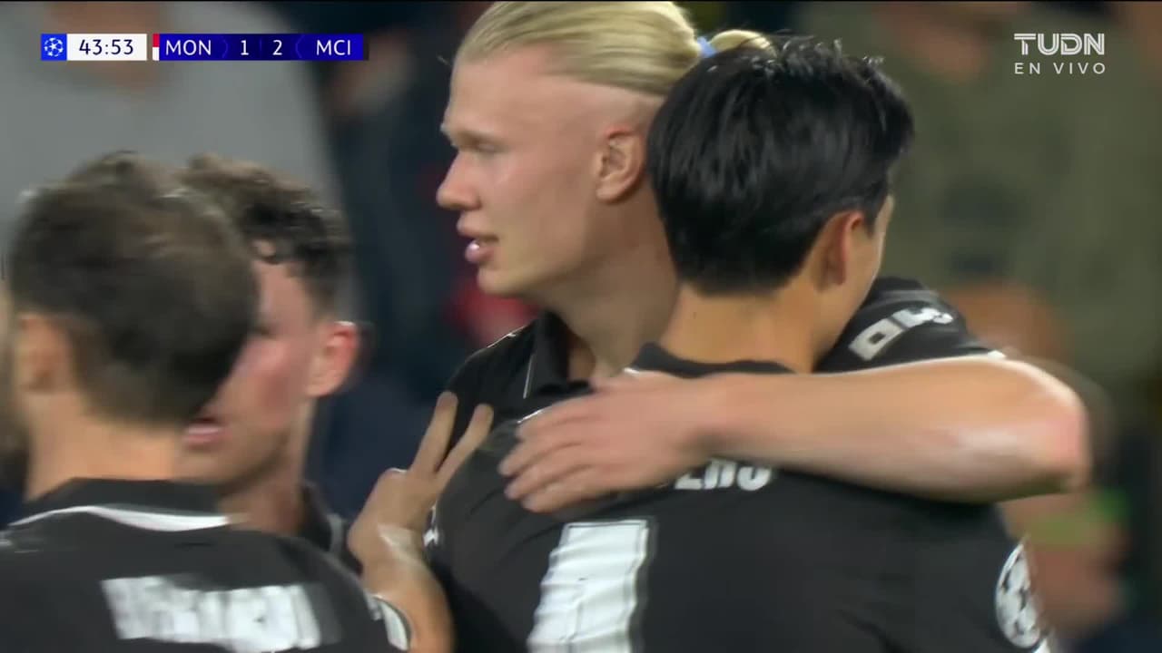 ¡Doblete de Haaland! Golazo del noruego con un cabezazo letal