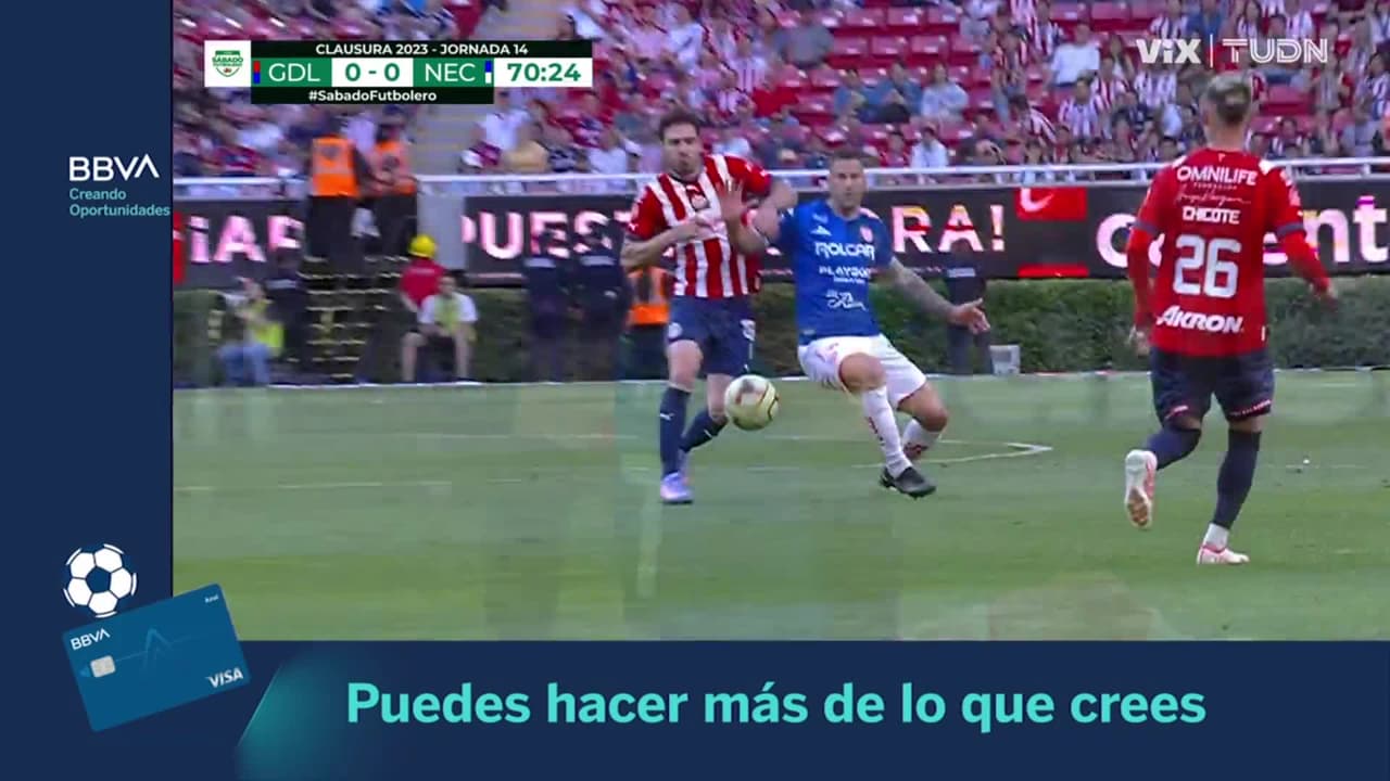 ¡GOOOL! Pavel Pérez anota para Guadalajara.