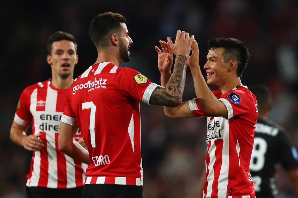El PSV Eindhoven tiene una Copa de Europa en sus vitrinas y además en la actualidad están los mexicanos Hirving Lozano y Erick Gutiérrez.