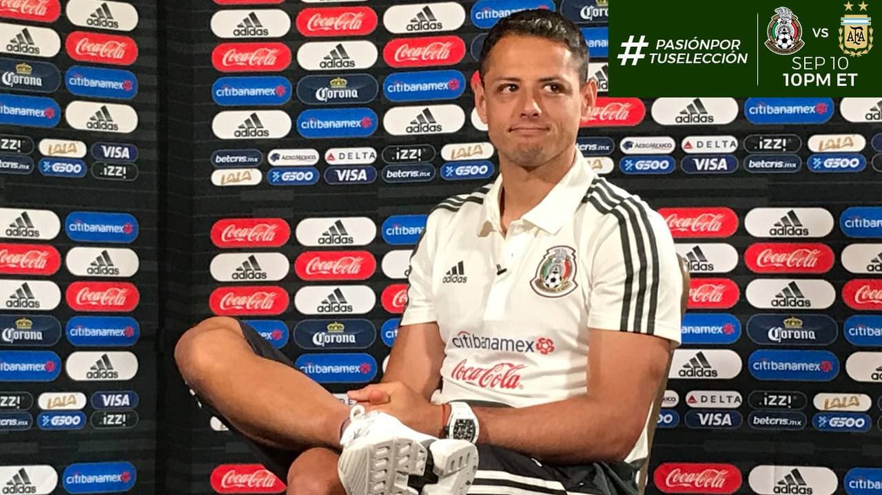 Chicharito: “Todo mundo dice que voy de salida; yo digo que me falta mucho”