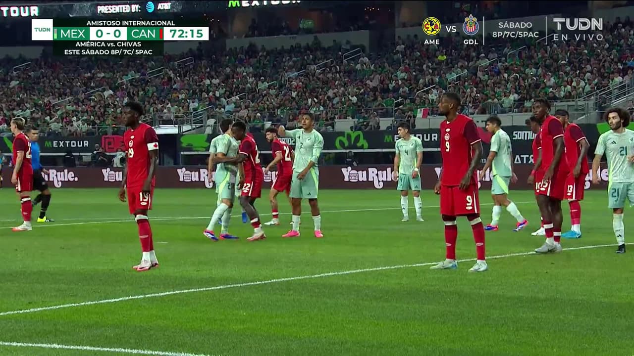 ¡TIRO ATAJADO! disparo por Roberto Alvarado.