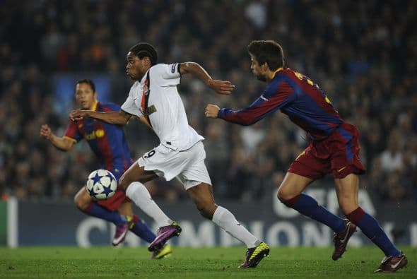 Los ucranianos tuvieron una ligera reacción apenas después del gol de Piqué.