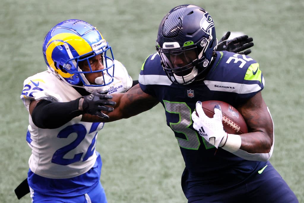 El cuadro angelino consiguió su pase a la ronda divisional tras vencer 30-20 a los de Seattle. | Russell Wilson poco pudo hacer con las deficiencias de la línea ofensiva contrastada con la poderosa defensiva de los Rams.