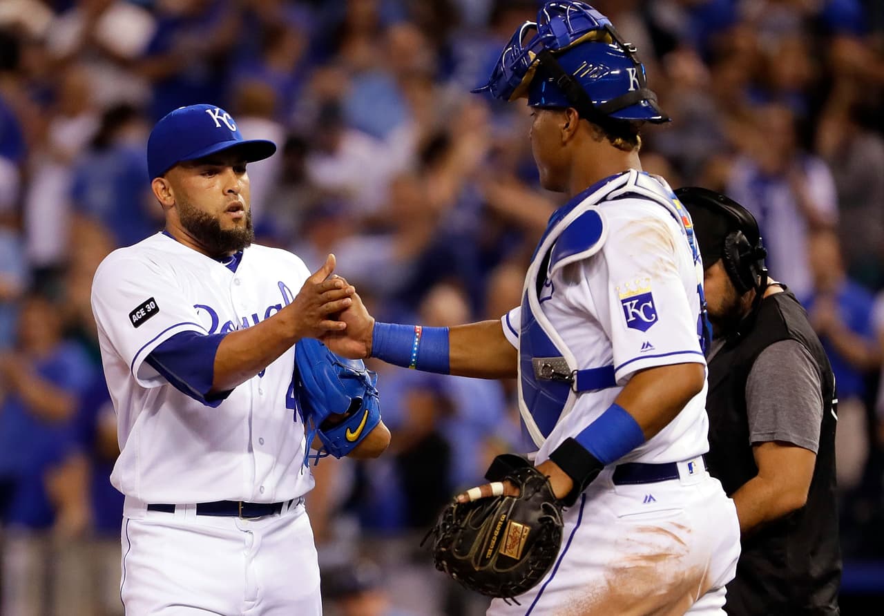 SF 0 – 2 KC: Salvador Pérez impulsó una carrera y conectó para de imparables durante el triunfo de su equipo.