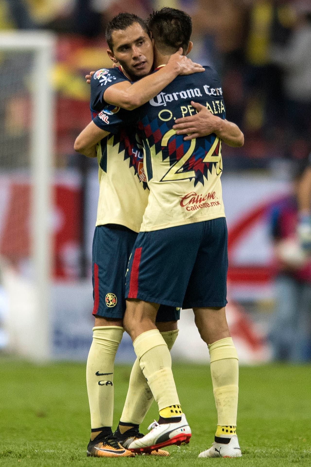 <b>Estadio Azteca: </b>aunque no está cerca de la capacidad total del gigante de la CDMX, el Club América le ganó al Veracruz por 2-0.
