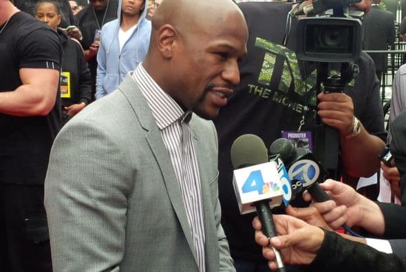 Más de 700 reporteros estuvieron en la conferencia de Manny Pacquiao y Floyd Mayweather Jr., denominada la "Pelea d‎el Siglo".