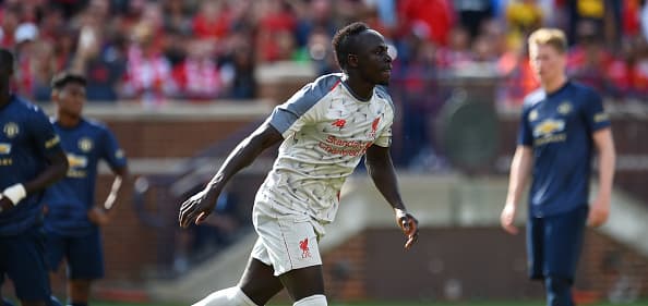 Sadio Mané hizo el primer tanto del juego al minuto 28 y adelantó a los dirigidos por Jürgen Klopp.